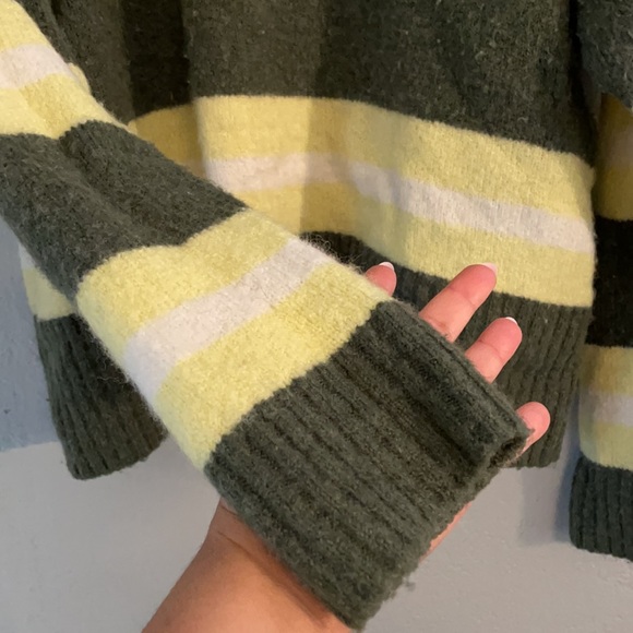 Madewell Striped Fulton Pullover Sweater - Picture 8 of 11